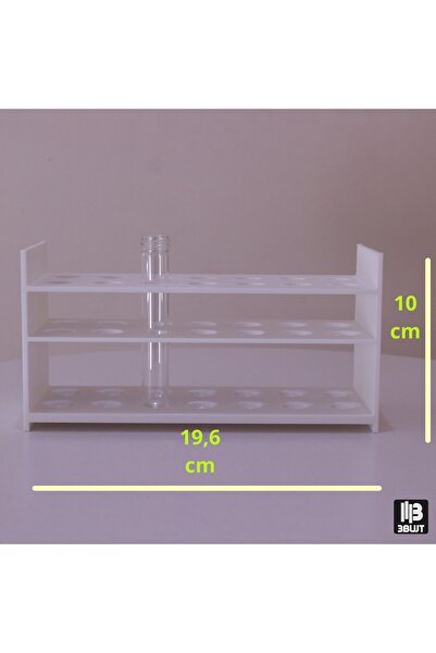 3BUUT Laboratuvar Tipi Deney Tüpü Standı 14'lü (Test Tube Rack)