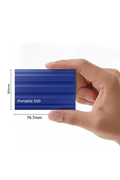 M.A&F's محرك أقراص صلبة خارجي سعة 2 تيرابايت، محركات أقراص صلبة صغيرة SSD، محركات أقراص صلبة خارجية ذات حالة صلبة،