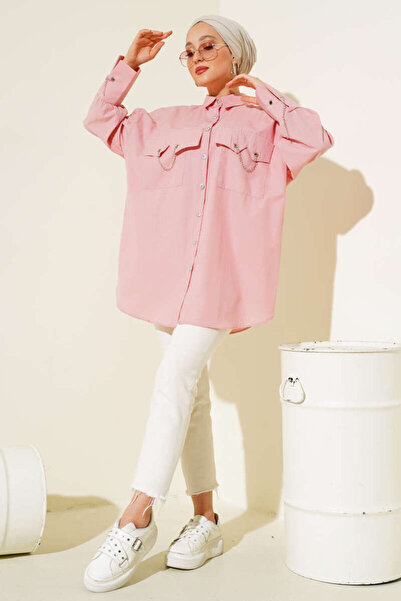 SHİROSA Tunic with Chain Detail