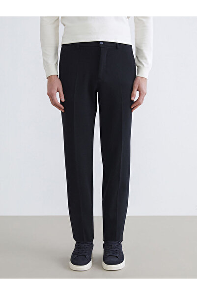 LC Waikiki Navy Blue Standard Size Men's Trousers