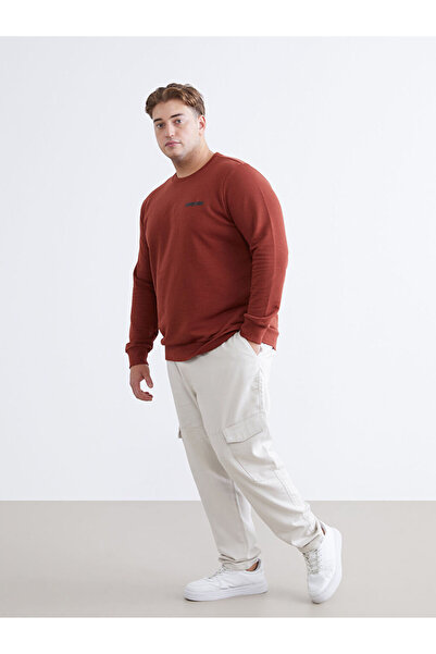 LC Waikiki Beige Men's Cargo Pants with Elastic Waist