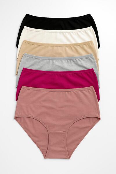 Jewia Kadın Yüksek Bel 6'li BATO Set