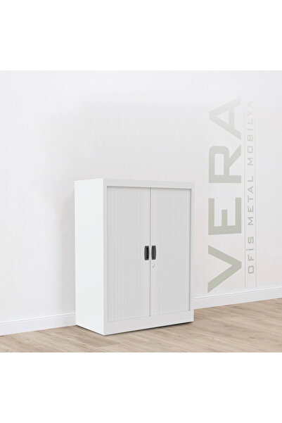 verametal Avcı Sürgülü Dosya Dolabı Malzeme Metal Arşiv Av Dolabı Kiler Ofis Raflı