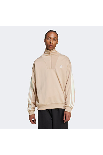 adidas Adicolor Funel Neck Men's Beige Sweatshirt