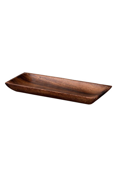 Paşabahçe Wooden Acacia Rectangular Serving Plate m 1 Piece
