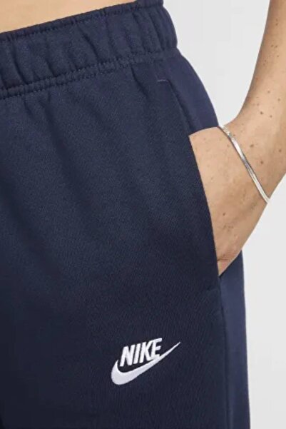 Nike Sportswear Essential Fleece Kadın Lacivert Eşofman Altı