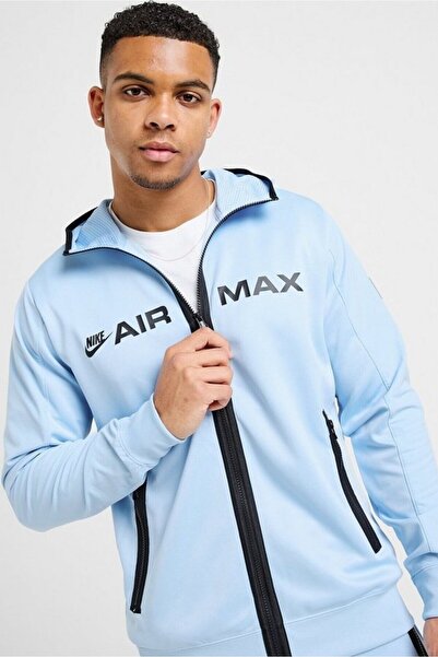 Nike Nsw Clup Air Max Hoodie Men's Blue Sports Jacket