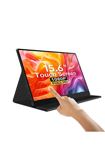OEM S6 Portable Touch Monitor 15.6'' Full HD 1080P, Ultra-Thin 5.2mm, 750g, Stereo Speakers