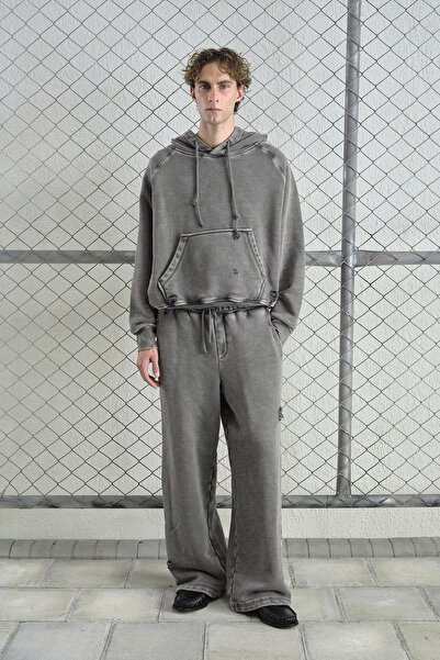 GIESTO Effective Washable Jogger Gray Pants