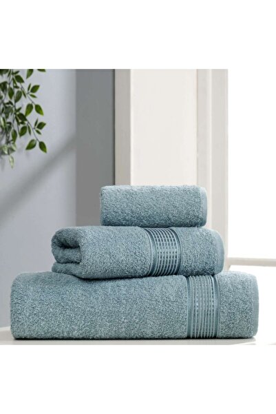 Eponj Home Set 3 prosoape bumbac 100%, Eponj Home, Ezgi Turcoaz