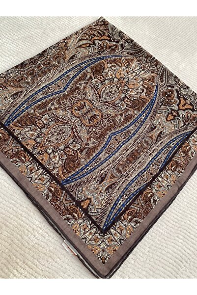 Butik Ethnic Patterned Soft Square Scarf