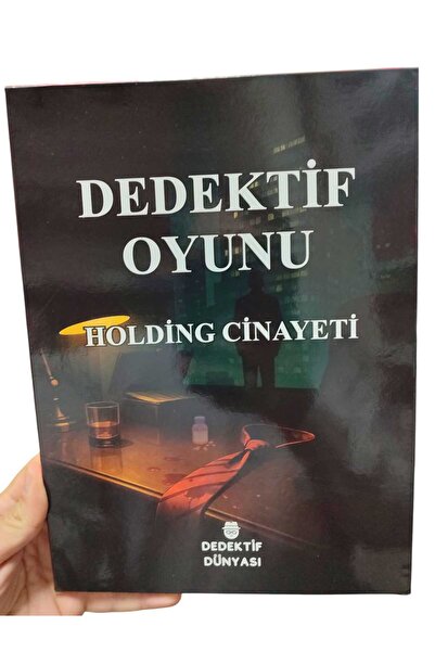 Emrah Gültekin Detective Game Holding Murder Mystery Adventure and Brain Teaser – Solve the Investigation, Find the Killer!