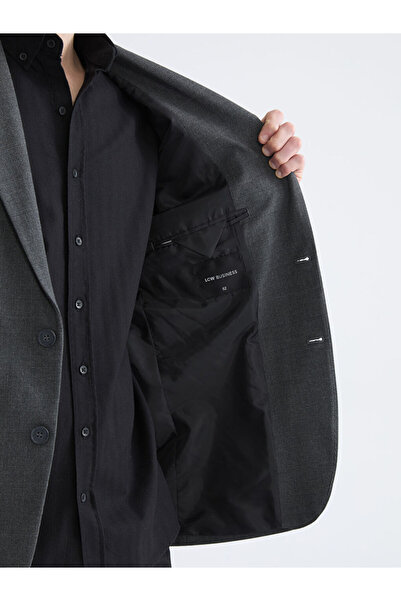 LC Waikiki Чорний стандартний крій чоловічий блейзер