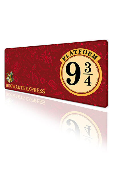 Hamiki Harry potter hogwarts gaming keyboard mouse pad non-slip base stitched edges desk mat 70x30 cm