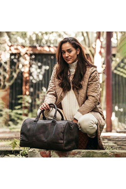 The Chesterfield Brand Unisex travel bag, , Perth, Dark brown