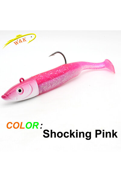 Choice طقم طُعم صيد سمك القاروص الوردي SLK مقاس 75 مم بأطوال 6 سم و7.5 سم و9 ...