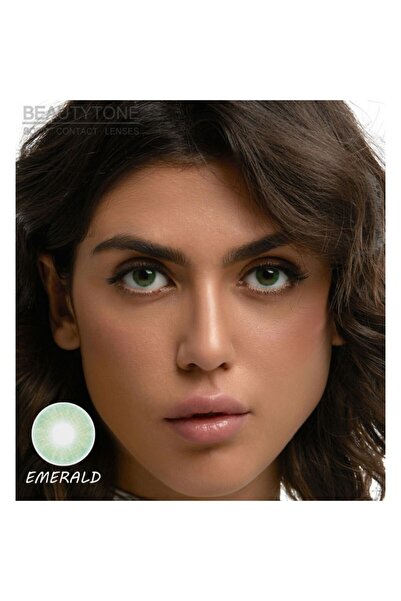 Fresh Lady Hidro Emerald Green colored contact lenses, complete package with solution and case