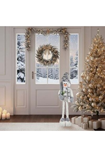 OEM Figurina Decorativă de Crăciun - Snowman (White) with Telescopic Legs 80-...