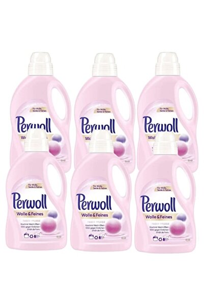 Perwoll Set 6 x Detergent lichid pentru lână, 16 spălări, 960 ml
