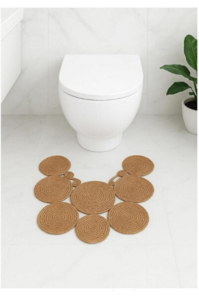 odiyo Jute, Straw, Doormat, Bathroom Mat, Toilet Seat Mat, Toilet Seat Mat, D...