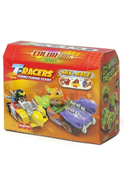 T-Racers Играчка кола - Цветна треска