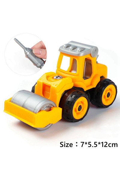 Choice16 1pcs Engineering Ctruction Cake Topper 0-9 Birthday Party Tractor Tr...