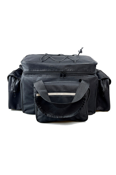 Choice حقيبة صيد سوداء كبيرة السعة مقاومة للماء متعددة الوظائف حقيبة خصر للطُ...