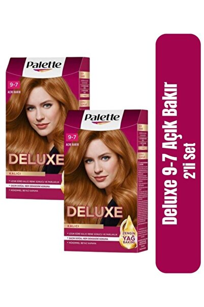 Palette Deluxe 9-7 Açık Bakır 2 li Set