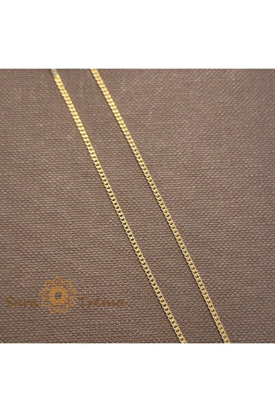 saratremo Magno Thin Chain – Strength and Refinement in 18K Gold