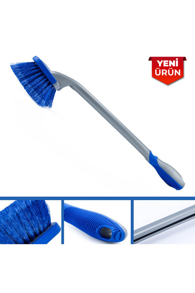 SMX Uzun Saplı Çok Amaçlı Jant Detay Temizlik Fırçası 2365