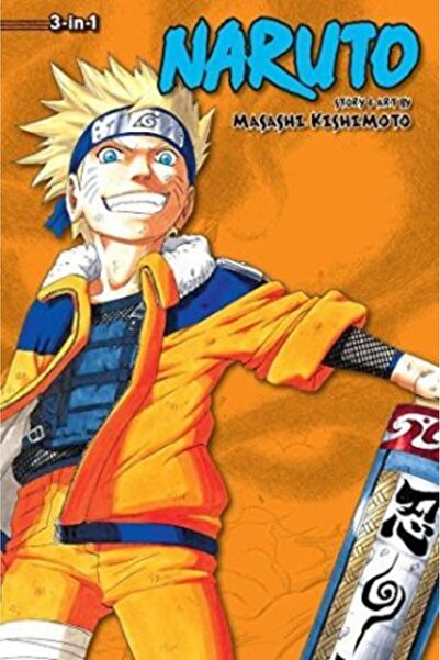Viz Media Naruto (Ediție 3 în 1) Vol. 4: Include volumele 10, 11 și 12