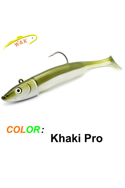 Choice طقم طُعم صيد سمك القاروص الخاكي SLK مقاس 75 مم بأطوال 6 سم و7.5 سم و9 ...