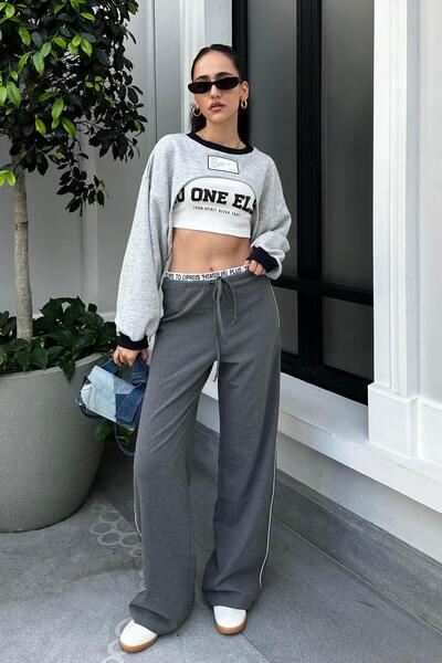 Nazliye Füme Boxer Detay Pantolon