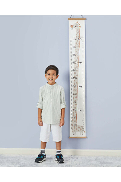 REDTAG قميص كورتا عاجي اللون للأولاد بياقة ماندرين