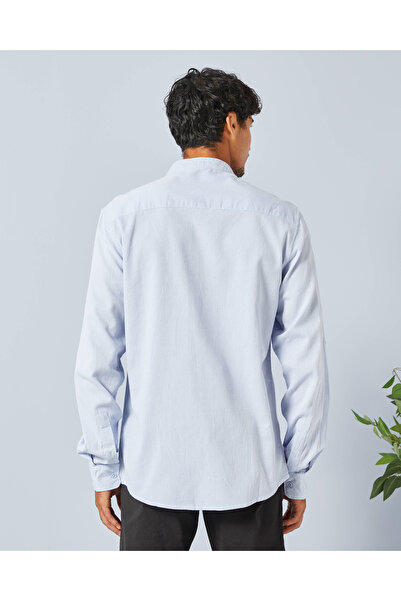 REDTAG Men Blue Casual Shirt