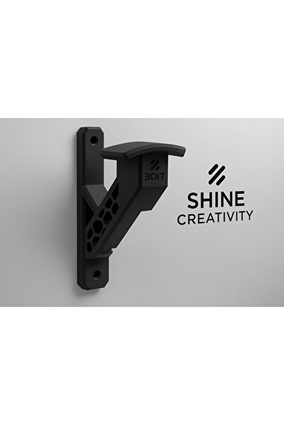 Shine Creativity Motosiklet Bisiklet Scooter Kask Duvar Askısı Kask Tutucu Premium