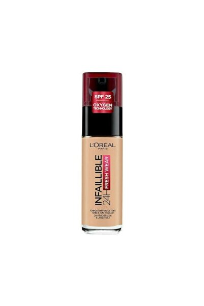 L'oreal Fond de ten Infaillible 32H Fresh Wear, 120 Golden Vanilla, SPF 25, 3...