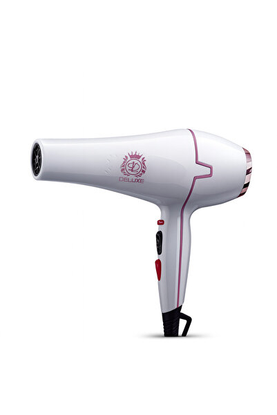 Deluxe 2200W Professional Hair Dryer - White Edition