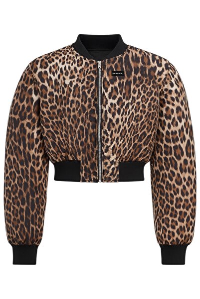 FLAST Cose Crop Bomber Ceket