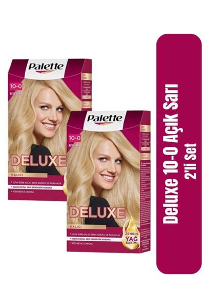 Palette Deluxe 10-0 Açık Sarı 2 li Set