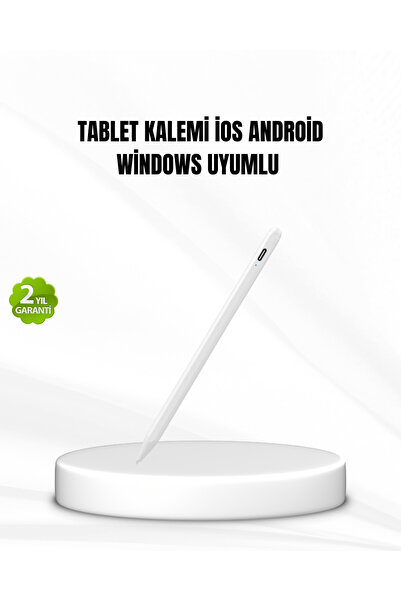 UCUZTEKNO Akıllı Dokunmatik Kalem – Type-C Şarjlı, Manyetik, Apple Pencil Alt...