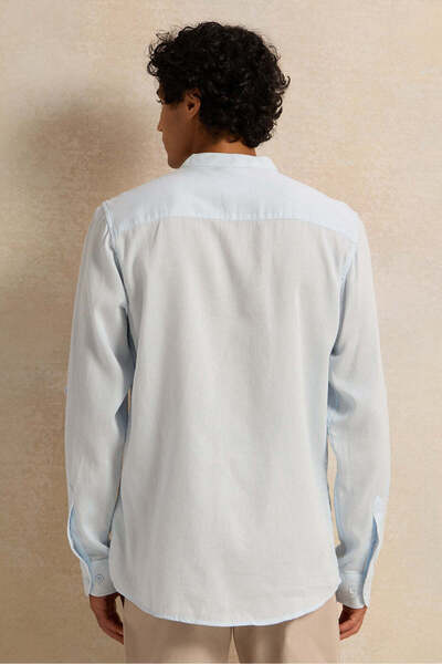 REDTAG Men Blue Casual Shirt