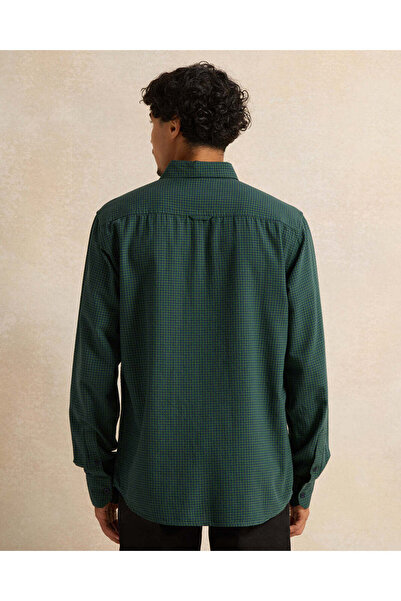 REDTAG Men Green Casual Shirt