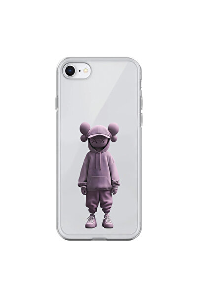 Dali Design iPhone 6 Plus Compatible Transparent Case No Face 4 Designs