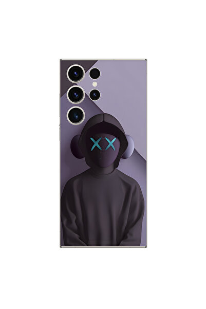 Dali Design حافظة شفافة متوافقة مع هاتف سامسونج جالاكسي S23 الترا بتصميم No F...