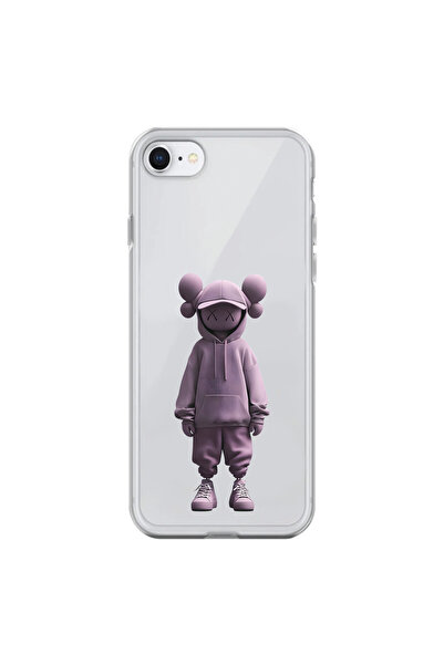 Dali Design iPhone 6S Plus Compatible Transparent Case No Face 4 Designs