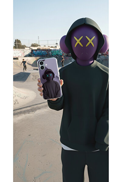 Dali Design iPhone 11 Pro Compatible Transparent Case No Face 2 Design