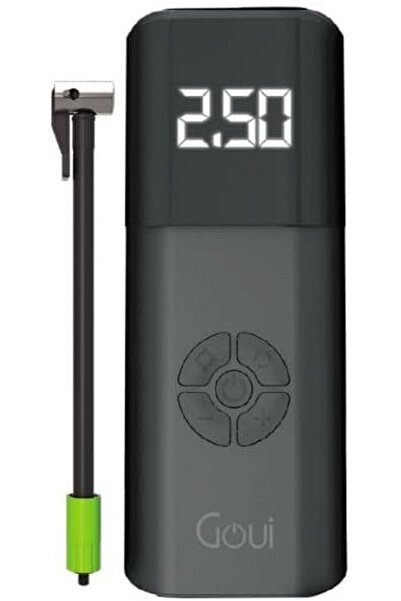 GOUİ Portable Air Pump for Car, Black