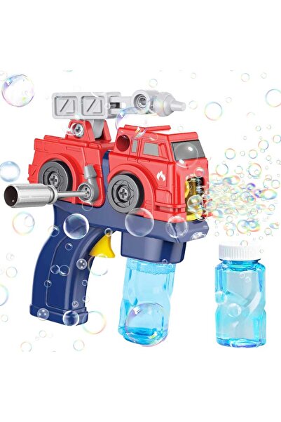 JIADIHONG Jucarie masina de pompieri-pistol cu bule de sapun
