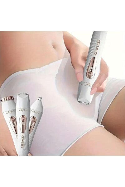 MORESUN Çok Fonksiyonlu Tıraş Makinesi, Kadınlar İçin 3'ü 1 Arada